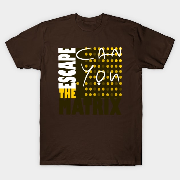 You Can Escape The Matrix T-Shirt by jacked